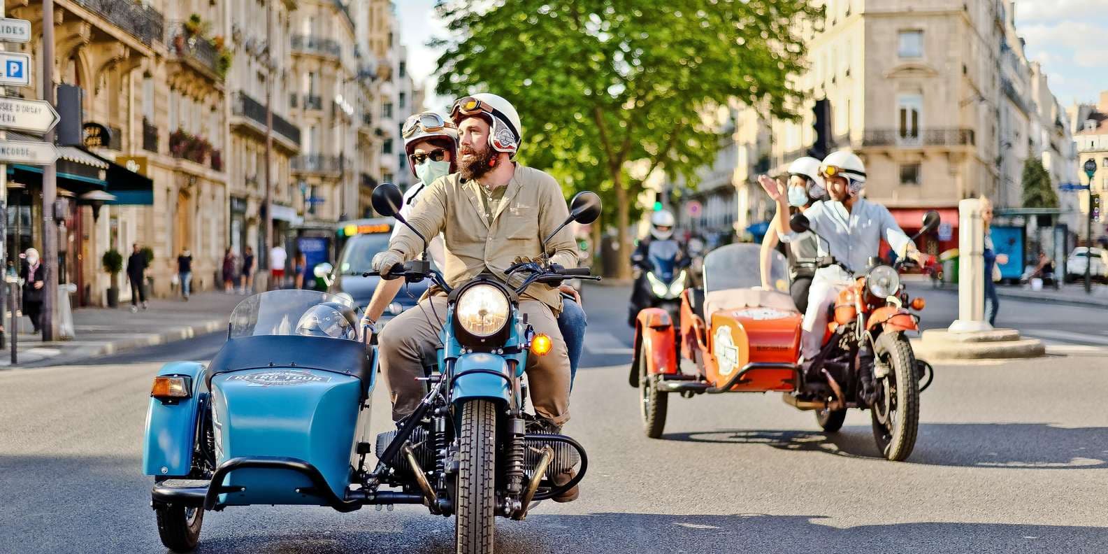 Tour de Paris en sidecar vintage - Visite privée