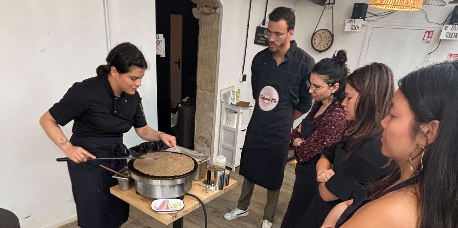 Atelier crêpes & galettes bretonnes avec cidre