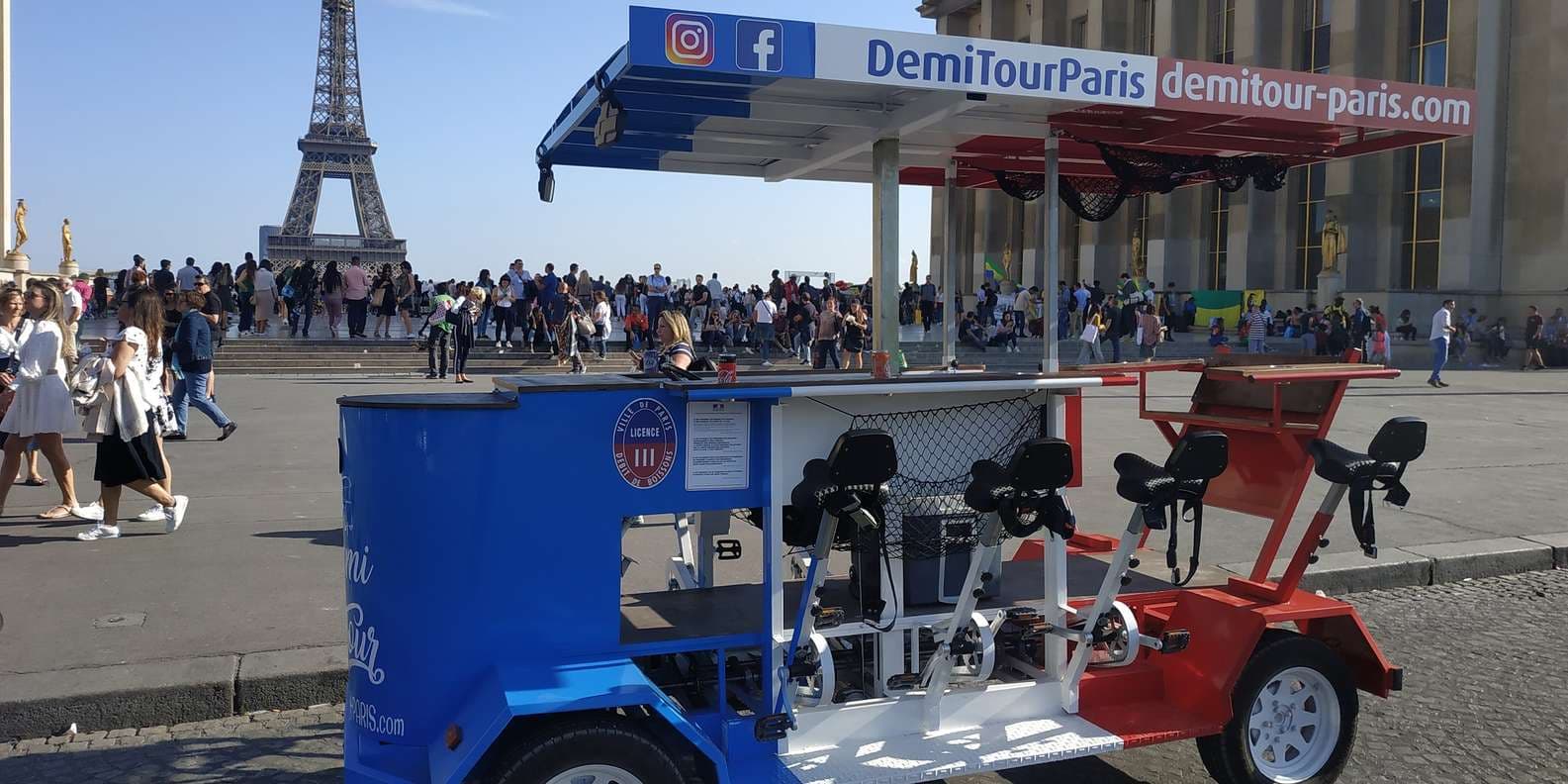 Paris Beer Bike: Pedal & Drink to the Eiffel Tower