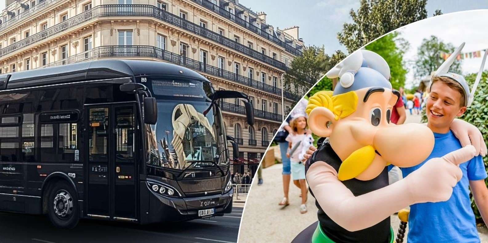 Parco Asterix: biglietto d'ingresso con navetta da Parigi